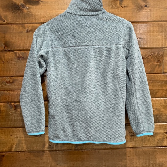 Patagonia Grey Blue Women's Re-Tool Snap-T Pullover - Picture 3 of 6
